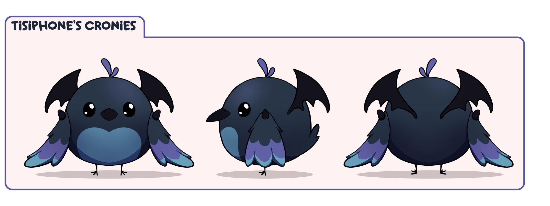 Tisiphone Erinyes, Cronies Reference Sheet, by: @Maguri_Ann