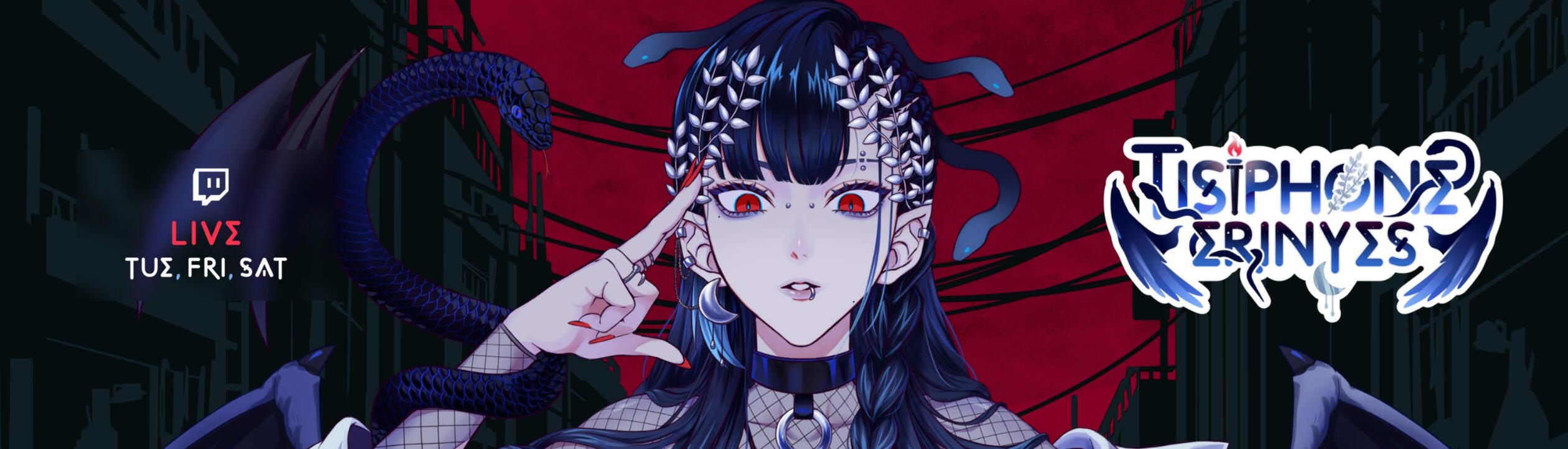 Tisiphone Erinyes, Live: Tuesday, Friday, Saturday